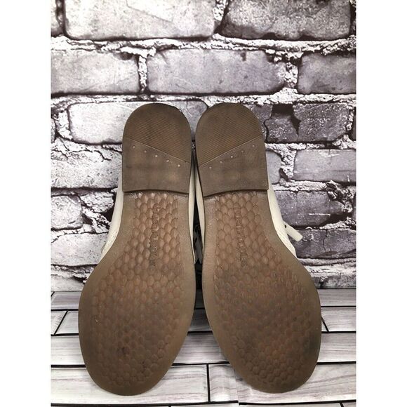 Hush Puppies Medium Moyen Ivory Suede Leather Zip Heel Booties Women Sz 8M US/39 - Picture 6 of 16